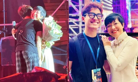 Con trai NSND Công Lý khóc vì mẹ, MC Thảo Vân làm mẹ đơn thân 15 năm nay "sướng tít mắt" nhờ quý tử