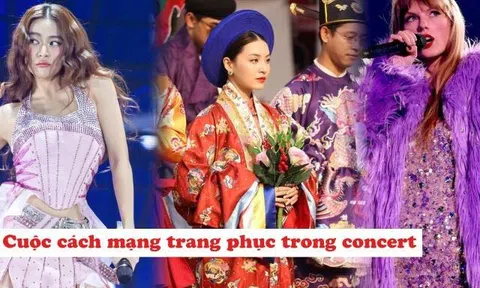 Cuộc cách mạng trang phục trong concert Việt: Cú chuyển mình từ “vai phụ mờ nhạt” đến “linh hồn” của mọi buổi diễn