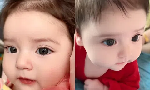 Em bé sơ sinh khiến cõi mạng rầm rộ vì đẹp như tạc tượng, biết dung mạo bố mẹ ai cũng khó tin