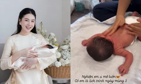 Sao Việt 24h: Mai Ngọc thuê bảo mẫu 24/7 chăm con đầu lòng, ở cữ trong biệt phủ nhà chồng thiếu gia không khác gì “nữ hoàng”
