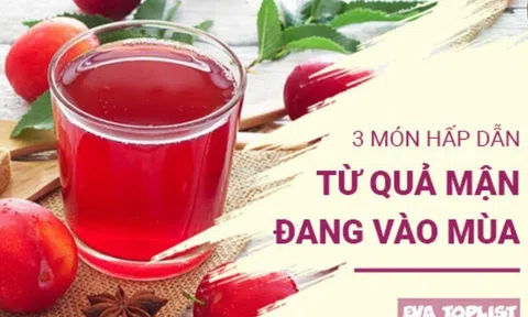 3 món ngon từ quả mận đang vào mùa, ai thử cũng mê