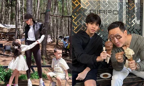 Gia đình Hồ Ngọc Hà nghỉ lễ kiểu "mỗi người 1 nơi", Subeo đánh lẻ cùng bố Kim Lý đi du lịch nước ngoài