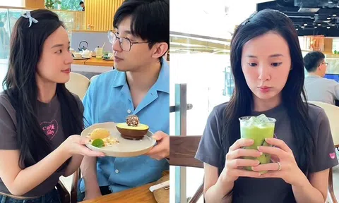 Sao Việt 24h: Midu "trẻ như sinh viên" khi du lịch cùng chồng, Minh Đạt giữ nguyên ánh mắt si mê nhìn vợ như những ngày đầu