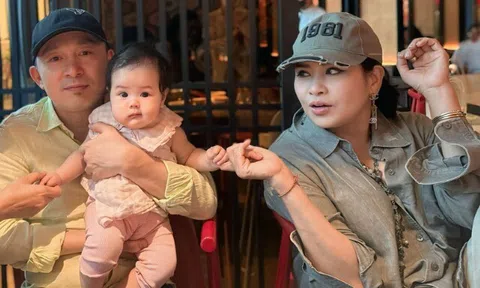 NSND Thanh Lam cùng chồng cũ bế bồng "tiểu công chúa" mới chào đời, bạn gái 20 năm của Quốc Trung cũng họp mặt