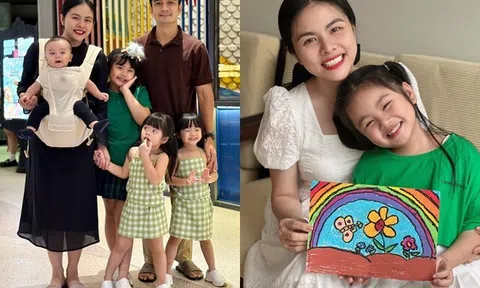 Bà mẹ 4 con Vân Trang có thời khóa biểu dày đặc mỗi ngày, căng thẳng vì lo không đủ thời gian chăm các nhóc tì