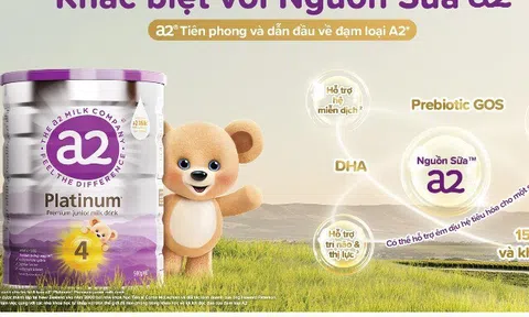 Sữa a2® Platinum® – Bí quyết nuôi dưỡng trẻ toàn diện từ hệ tiêu hóa khỏe mạnh