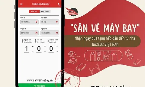 Đặt vé máy bay – nhận ngay phụ kiện công nghệ cao cấp Baseus