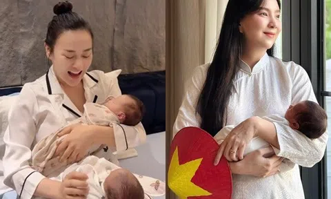 Sao Việt đặt quy định khắt khe khi sinh con đầu lòng: Phương Oanh sát khuẩn 3 bước, Mai Ngọc không cho bà hôn cháu