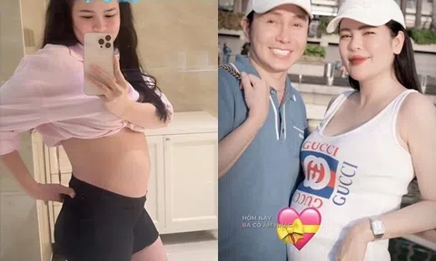 Sao Việt 24h: Phương Lê vén áo khoe bụng lùm lùm, đập tan tin đồn "đeo bầu giả"