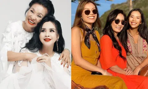 Chồng bác sĩ của diva Thanh Lam chúc mừng mẹ vợ là NSƯT, Hồng Đào khoe quà của ái nữ trong Ngày của Mẹ