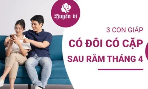 Cơ hội vàng cho tình yêu sau rằm tháng 4: Gọi tên 3 con giáp này