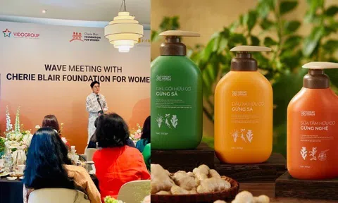 Cỏ Cây Hoa Lá góp tiếng nói doanh nghiệp Việt tại diễn đàn hỗ trợ nữ doanh nhân toàn cầu cùng VAWE & quỹ Cherie Blair