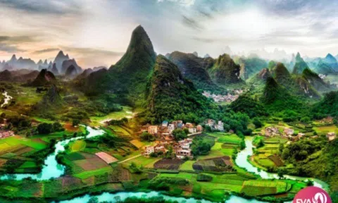Vẻ đẹp huyền ảo của Dương Sóc qua làn sương sáng