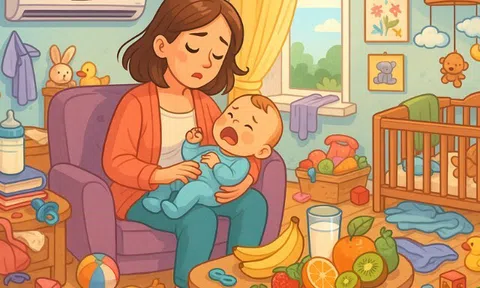 Chỉ người tinh tế mới nhận ra lỗi sai của mẹ bỉm tại bức hình trong 10 giây