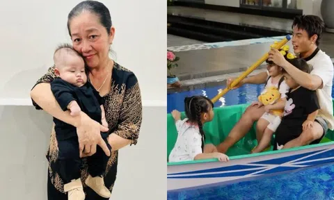 "Mẹ vắng nhà Ba là siêu nhân" tập 8: Các con của Lê Dương Bảo Lâm gây xúc động khi tưởng nhớ bà ngoại quá cố