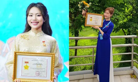 2 nữ ca sĩ được tuyên dương là Thanh niên tiên tiến làm theo lời Bác: Người nổi tiếng từ nhỏ, người chăm làm từ thiện