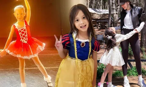 Con gái Hồ Ngọc Hà múa ballet khoe chân dài cực phẩm, ngoại hình hút mắt nhờ "nhặt" vẻ đẹp lai Tây từ bố mẹ