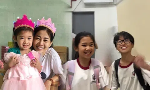 Lavie con gái Mai Phương ra dáng thiếu nữ khi vào lớp 6, học chung trường quốc tế với con trai Lâm Vỹ Dạ