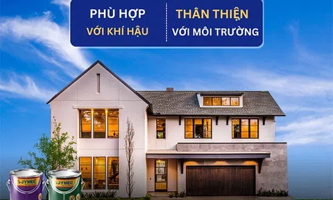 5 “Không” cho tường đẹp nhà sang cùng sơn JYMEC