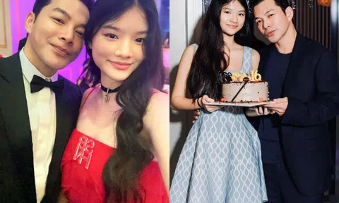 Ái nữ tuổi trăng rằm của Trương Ngọc Ánh chuẩn dáng thiếu nữ, gương mặt giống bố Trần Bảo Sơn rõ nét xinh đẹp