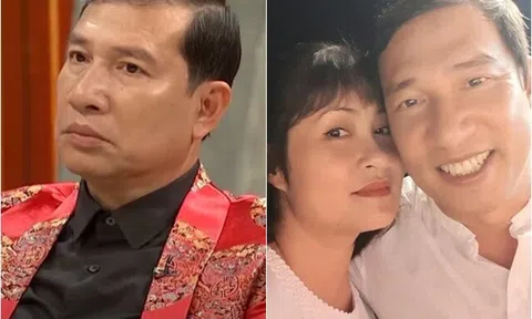 NSƯT Quang Thắng tiết lộ về tình yêu với vợ kém 11 tuổi, cho biết từng phải uống thuốc an thần vì bị công kích