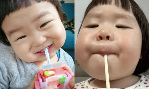1001 khoảnh khắc siêu hài của các "Thánh ăn" khi được uống sữa đúng gu