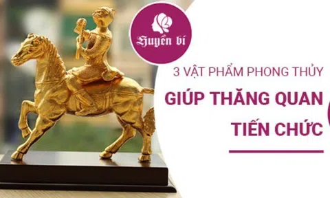Đặt đúng 3 vật phẩm phong thủy này, sự nghiệp thăng tiến "như diều gặp gió"