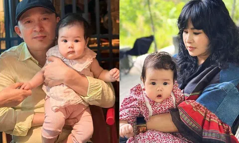 Quốc Trung cực "nghiện" cháu ngoại nhưng em bé nhìn thấy ông liền mếu khóc, diva Thanh Lam ngồi cạnh phải bật cười