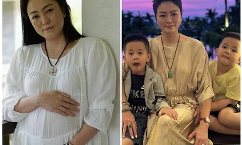2 con trai của cô hiệu phó Văn Thùy Dương "lên chùa" từ khi còn trong bụng mẹ, giờ 6 tuổi rất thích nơi đây