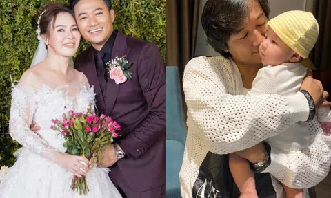 Vợ Quý Bình, doanh nhân Ngọc Tiền đặt tên con theo họ Lê của bố, nghe thôi đã thấy rất kêu