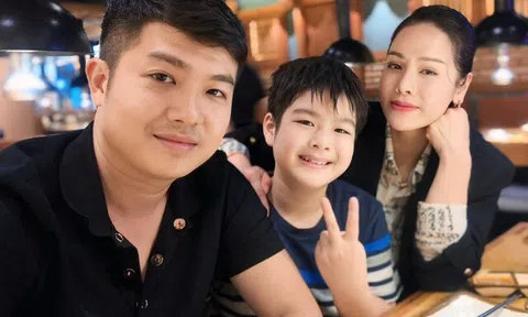 Nhật Kim Anh cùng chồng cũ quây quần hạnh phúc bên con trai, quý tử nay rõ nét tuấn tú giống hệt bố