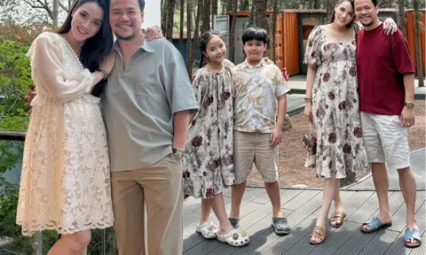 Trang Nhung sinh con thứ 3 với chồng đại gia ở tuổi 40