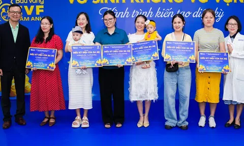 Hơn 100 em bé sinh ra nhờ công nghệ hỗ trợ sinh sản hội ngộ tại IVF Tâm Anh