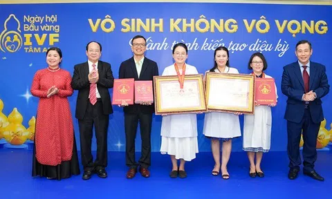 Hơn 100 em bé sinh ra nhờ công nghệ hỗ trợ sinh sản hội ngộ tại IVF Tâm Anh