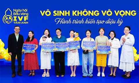 Hơn 100 em bé sinh ra nhờ công nghệ hỗ trợ sinh sản hội ngộ tại IVF Tâm Anh
