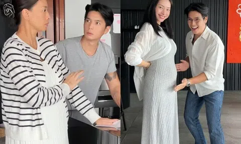 Ngô Thanh Vân bị chê làm lố khi mang bầu, Huy Trần hóa "điệp viên 4 tay" phục vụ mọi yêu cầu của bà xã