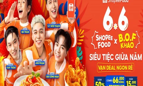 Deal xịn nhất mùa hè đã tới: ShopeeFood 6.6 – Ăn ngon giá mềm chỉ 15.000 đồng, freeship ngập tràn
