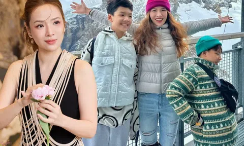 BTV Đan Lê đưa 2 con nghỉ dưỡng 1 tháng ở châu Âu, bị hỏi khó: "Nhà bạn giàu, còn nhà mình thì đi đâu"