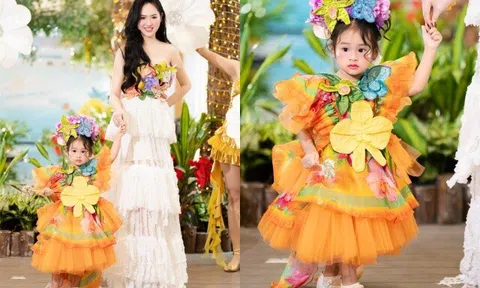 Vợ chồng Á hậu Trúc Ny dạy con nghiêm khắc