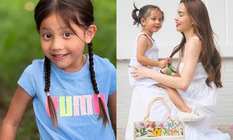 Ái nữ lai là phiên bản mini của Hồ Ngọc Hà: Dự đoán cao 1m75, mỗi tối đều tâm sự với bố mẹ bằng tiếng Anh