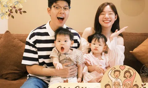 Gia đình Truyền Hình sau 1 năm đón cặp song sinh: "Ông bà nội ngoại chia nhau lịch thứ 2-4-6 và 3-5-7 để chăm cháu"