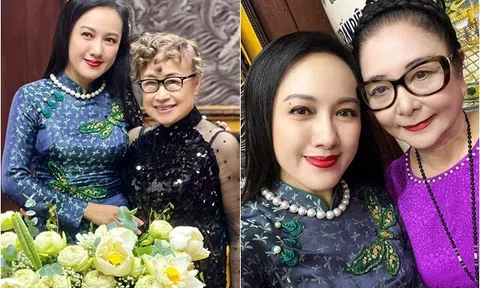 BTV Hoài Anh khoe ảnh bên 3 "huyền thoại", đặc biệt nhất là người làm khán giả nhớ câu "Thuê bao quý khách vừa gọi"