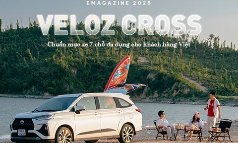 Veloz Cross - chuẩn mực của mẫu 7 chỗ đa dụng cho gia đình, đồng hành trong các chuyến đi