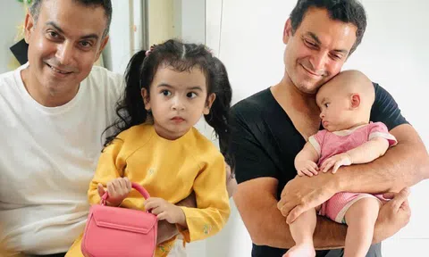 Võ Hạ Trâm "tự ái" khi bị nói "đẻ mướn" cho chồng đại gia, bé Moon và Milo như sinh đôi, giống hệt bố