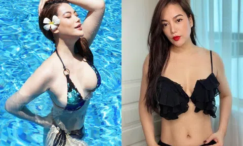 Trương Ngọc Ánh diện bikini bé xíu khoe "núi đôi" căng tràn, là "phú bà" không cần chồng vẫn bị đồn yêu đại gia