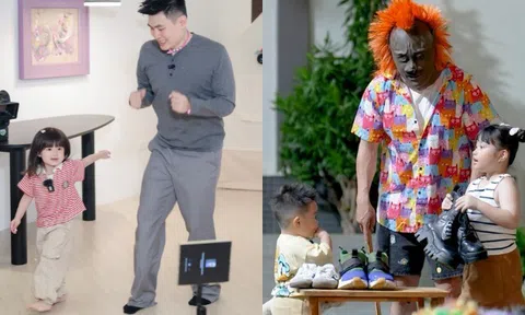 "Mẹ vắng nhà Ba là siêu nhân 2025" tập 11: Bé Pam nhảy "Bắc Bling" đáng yêu, Lê Dương Bảo Lâm tự hào về con gái