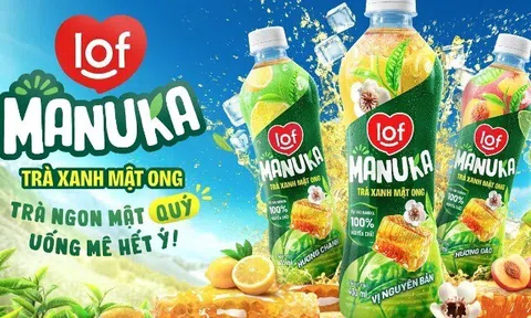 LOF chính thức ra mắt dòng trà xanh mật ong Lof Manuka với lời khẳng định “Trà ngon mật quý”