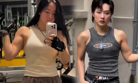 Angela Phương Trinh gây bất ngờ với vẻ ngoài lưỡng tính, khoe thành quả 9 năm "ăn nằm" với phòng gym và võ thuật