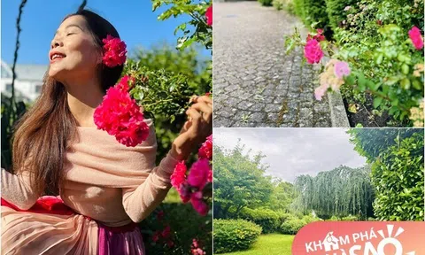 Khu vườn 1.000m2 đẹp như cổ tích của ca sĩ Mỹ Lệ ở nước ngoài, "ai lạc vào cũng sẽ thành công chúa"