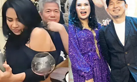 Diva Thanh Lam khoe ảnh đón tuổi mới bên con riêng và chồng bác sĩ, nhạc sĩ Quốc Trung bình luận chúc mừng